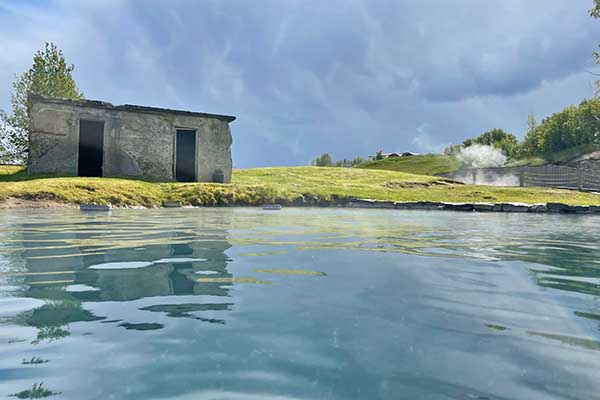 Secret Lagoon en Islande